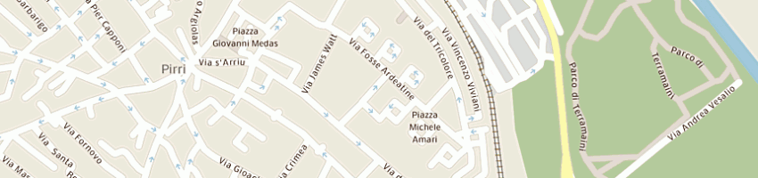 Mappa della impresa lecca bruno a CAGLIARI