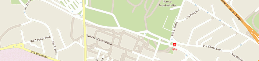 Mappa della impresa poste italiane a MILANO