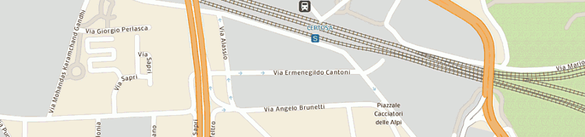 Mappa della impresa plastigraph italia srl a MILANO