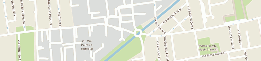 Mappa della impresa la tenda amatese soc cooperativa sociale a r l a SENAGO