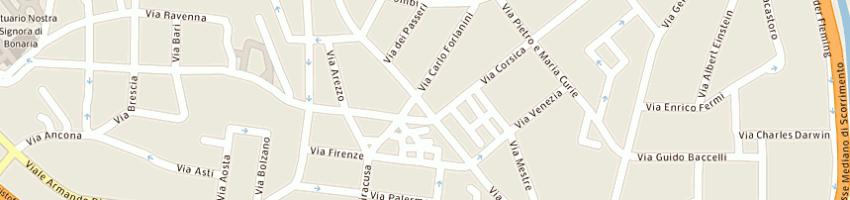 Mappa della impresa zona calda srl a CAGLIARI