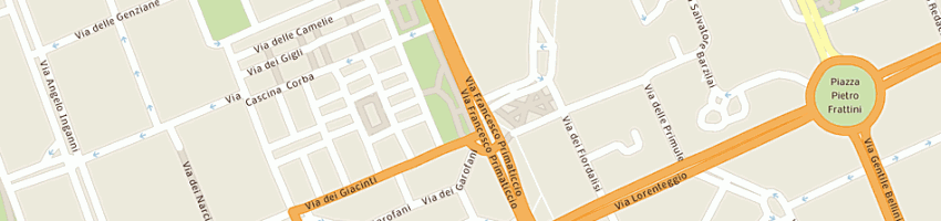 Mappa della impresa passarelli antonia a MILANO