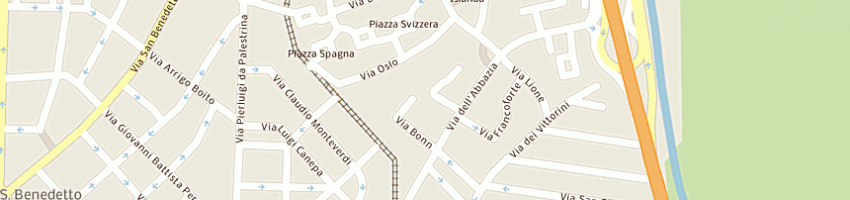 Mappa della impresa tekno service di fidossi lorenzo e c sas a CAGLIARI