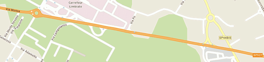 Mappa della impresa recom srl a LIMBIATE