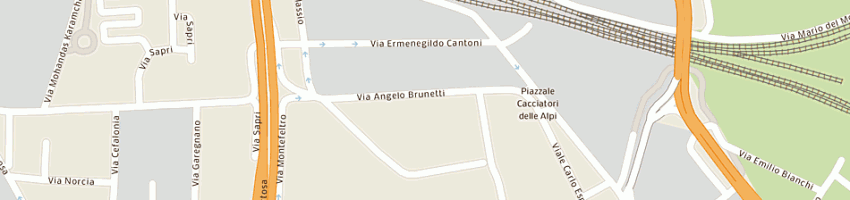 Mappa della impresa cbc colombo brugnoni co spa a MILANO