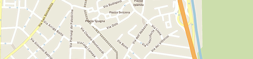 Mappa della impresa associazione spazio aperto a CAGLIARI