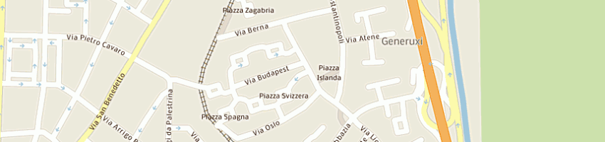 Mappa della impresa scuola elementare a CAGLIARI