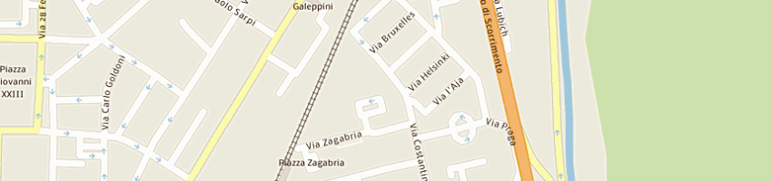 Mappa della impresa musudie srl a CAGLIARI