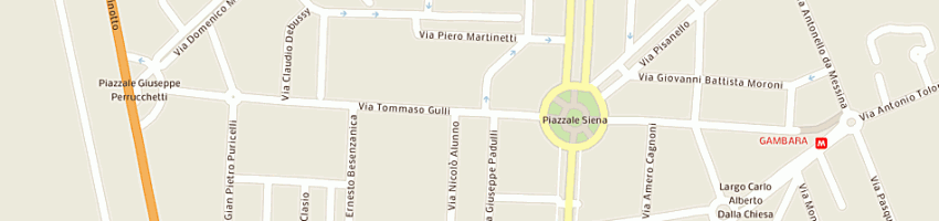 Mappa della impresa pogna pietro a MILANO