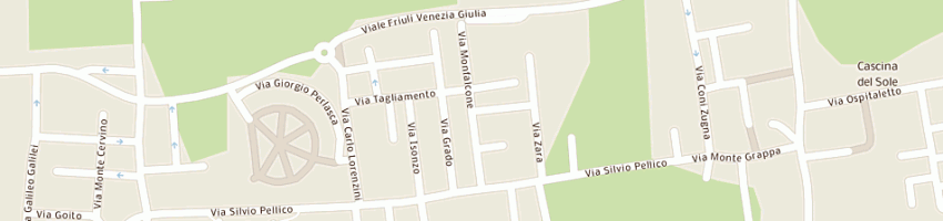 Mappa della impresa euroest consulting srl a MILANO
