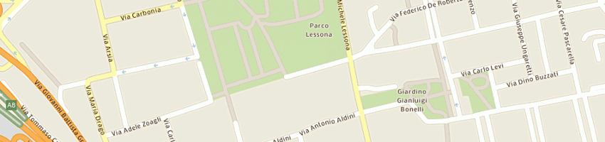 Mappa della impresa moneta spa impianti engineering a MILANO