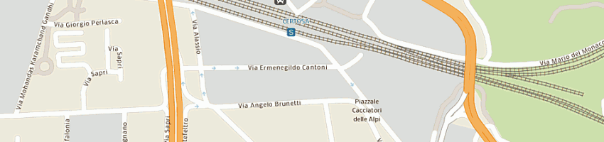 Mappa della impresa mirap srl a MILANO