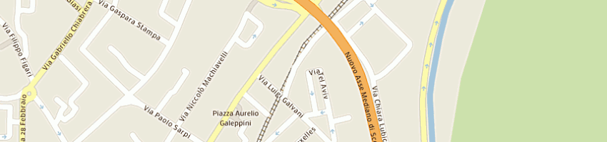 Mappa della impresa piroddi peppino a CAGLIARI