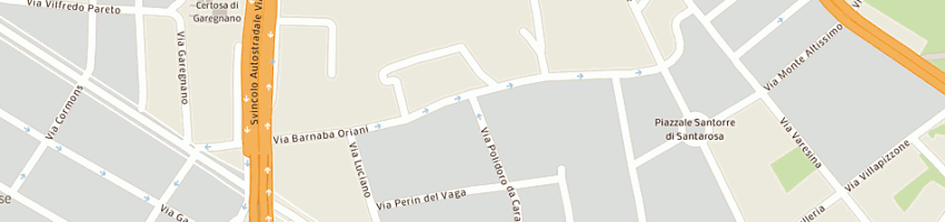 Mappa della impresa petra srl a MILANO