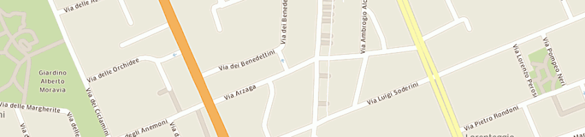 Mappa della impresa ormezzano ugo a MILANO