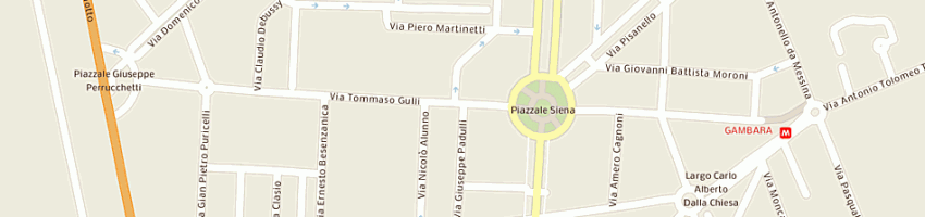Mappa della impresa edil ciesse srl a MILANO