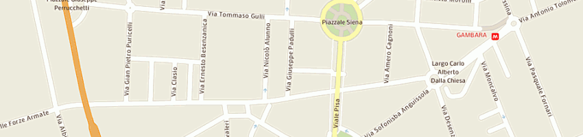 Mappa della impresa giuseppe di terlizzi e c di g di terlizzi sas a MILANO