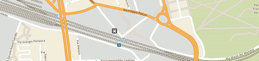 Mappa della impresa nnck italia spa a MILANO