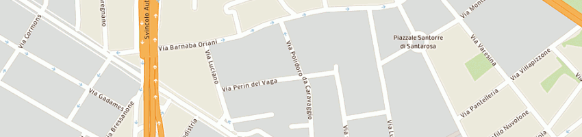Mappa della impresa at di spina franco luigi a MILANO