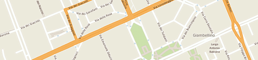 Mappa della impresa garage san giorgio di younan hany a MILANO