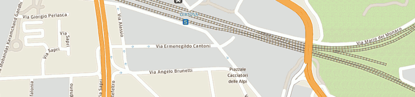 Mappa della impresa chiaravalli trasmissioni spa a MILANO