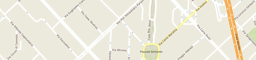 Mappa della impresa il ghiottone snc di maffei a MILANO