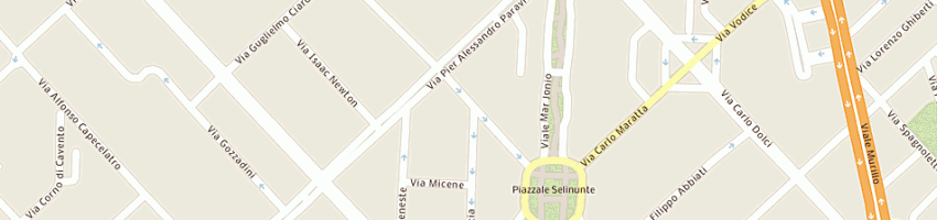 Mappa della impresa marignoli adolfo a MILANO