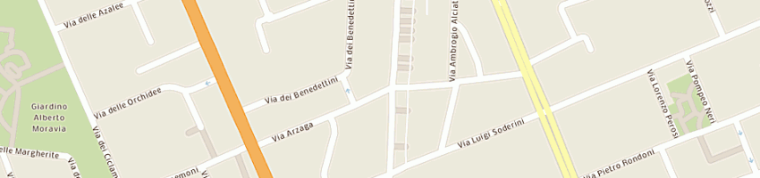 Mappa della impresa talice alberto a MILANO