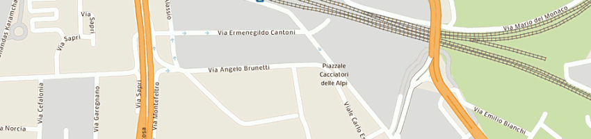 Mappa della impresa fabbrica del duomo di milano a MILANO