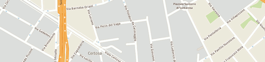 Mappa della impresa tutti giu' per terra snc di pittofrati biolcati georgia e c a MILANO
