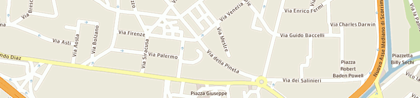 Mappa della impresa visco srl a CAGLIARI
