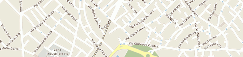 Mappa della impresa zuddas giovanni a MONSERRATO