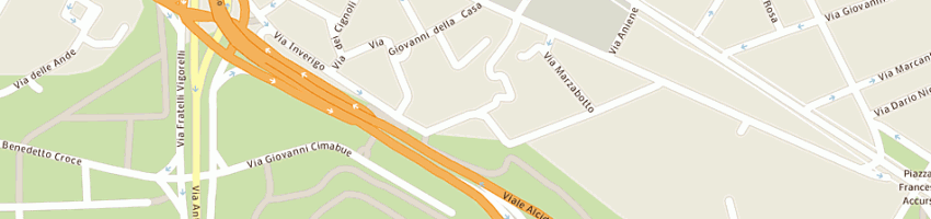 Mappa della impresa cooperazione internazionale a MILANO