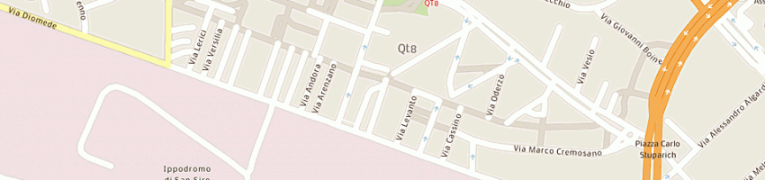 Mappa della impresa scuole pubbliche scuole materne cesenatico 6 a MILANO