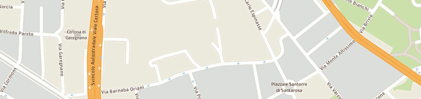 Mappa della impresa carboni angelo a MILANO