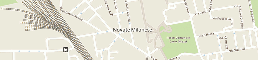 Mappa della impresa le delizie di mariangela e tiziana snc di zebetto maroangela e zebe a NOVATE MILANESE