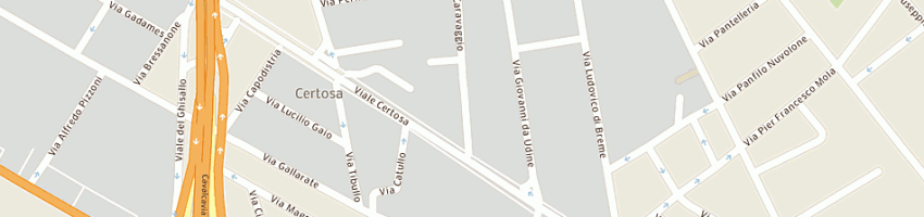 Mappa della impresa saris (srl) a MILANO