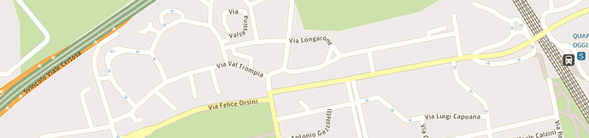 Mappa della impresa la gelateria bertesago fiorenzo di vernazza paola e c sas a MILANO