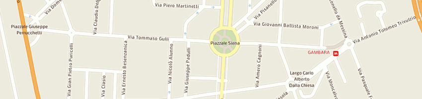 Mappa della impresa gs spa a MILANO