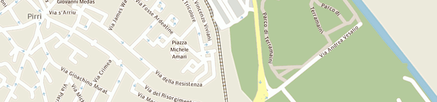 Mappa della impresa su paris - villaggio turistico di solinas antonella e c - snc a CAGLIARI