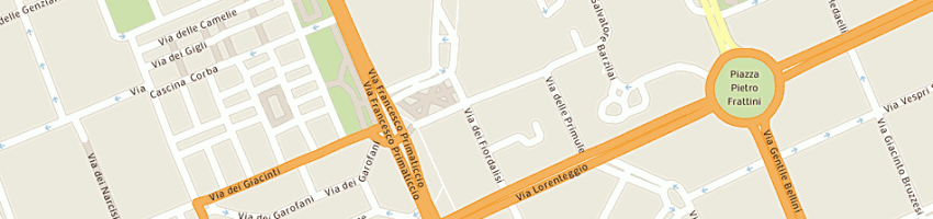 Mappa della impresa kasanova di koura talaat mohamed a MILANO