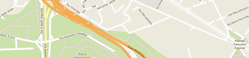Mappa della impresa milanosport spa a MILANO