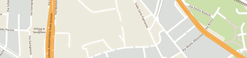 Mappa della impresa tecno car service srl a MILANO