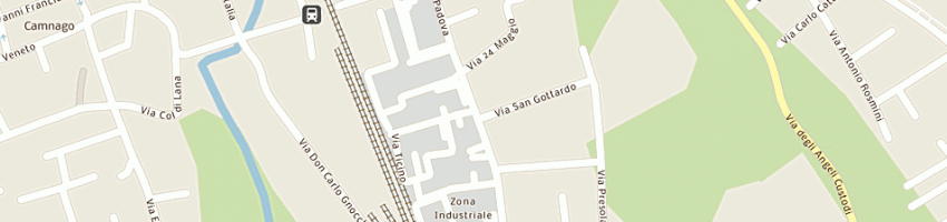Mappa della impresa giorgetti luciano a LENTATE SUL SEVESO