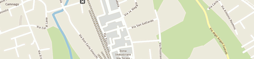 Mappa della impresa bergo cristian a LENTATE SUL SEVESO
