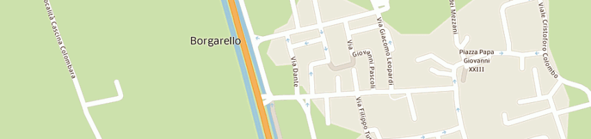 Mappa della impresa green park a BORGARELLO