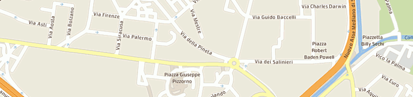 Mappa della impresa parrocchia di s pio x a CAGLIARI