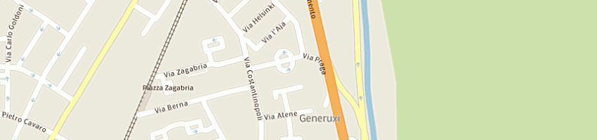 Mappa della impresa porcu brunella a CAGLIARI