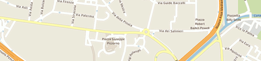 Mappa della impresa mannai a CAGLIARI