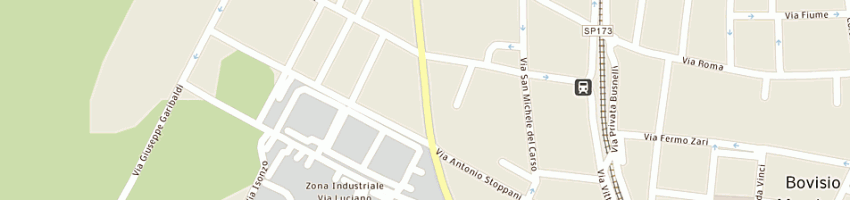 Mappa della impresa crippa geg snc di crippa giovanni e c a LIMBIATE